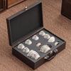 Moonlight White Ru Kiln Tea Set