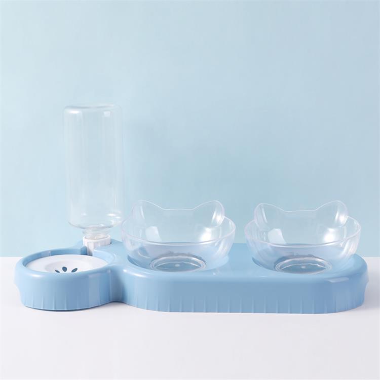 Cat Bowl Dog Bowl Anti-Spill Automatic Water Dispenser Dog Bowl Cat Bowl Dog Bowl No Wet Mouth Non-Slip Pet Bowl Supplies