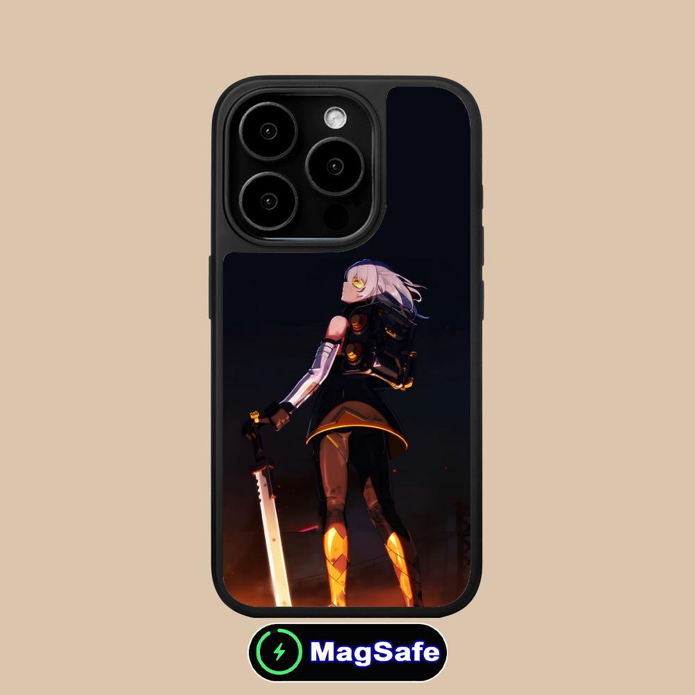 

Zenless Zone Zero Soldier Eleven Phone Case for iPhone 17 16 15 14 13 12 11 Air Pro Max Plus Magsafe Matte Surface Cover iPhone 11