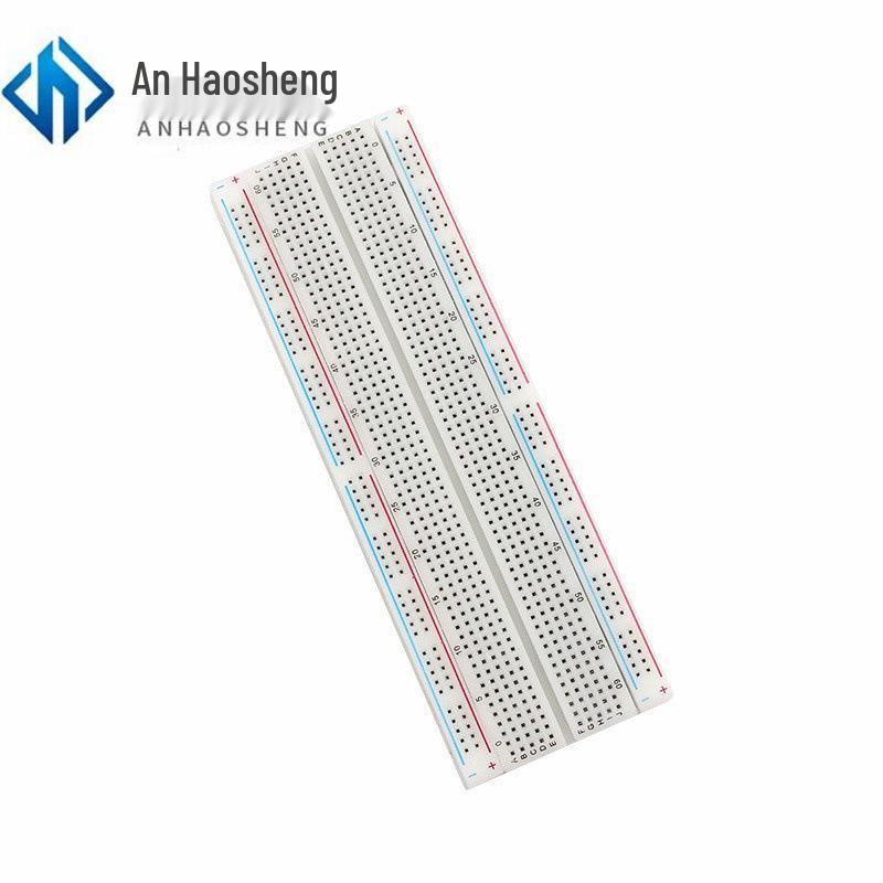 MB-102 Red & Blue Line Breadboard - 830 Holes for Experiment Connections