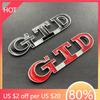 Golf 3 4 MK3 MK4 2026 Hot For VW VOLKSWAGEN 3D Metal GTD Letters Car Rear Trunk Boot Badge Emblem For Volkswagen VW Golf 7 6 5 4