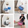 Fashionable Pvc Jelly Beach Bag Waterproof Transparent Design Chic Everyday Use In Four Colors