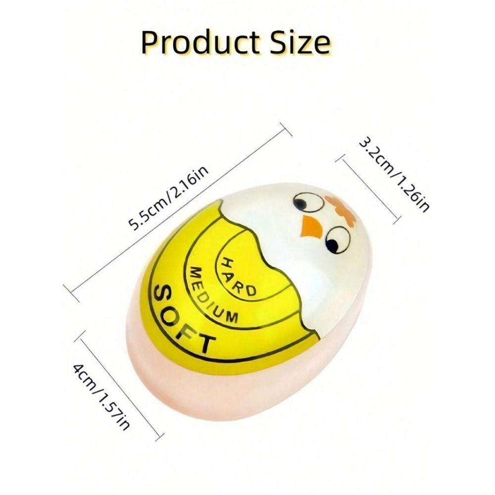 Food Grade Boiled-egg Reminder Eco-Friendly Egg Timer Kitchen Timer Boiled Egg Timer  Kitchen
