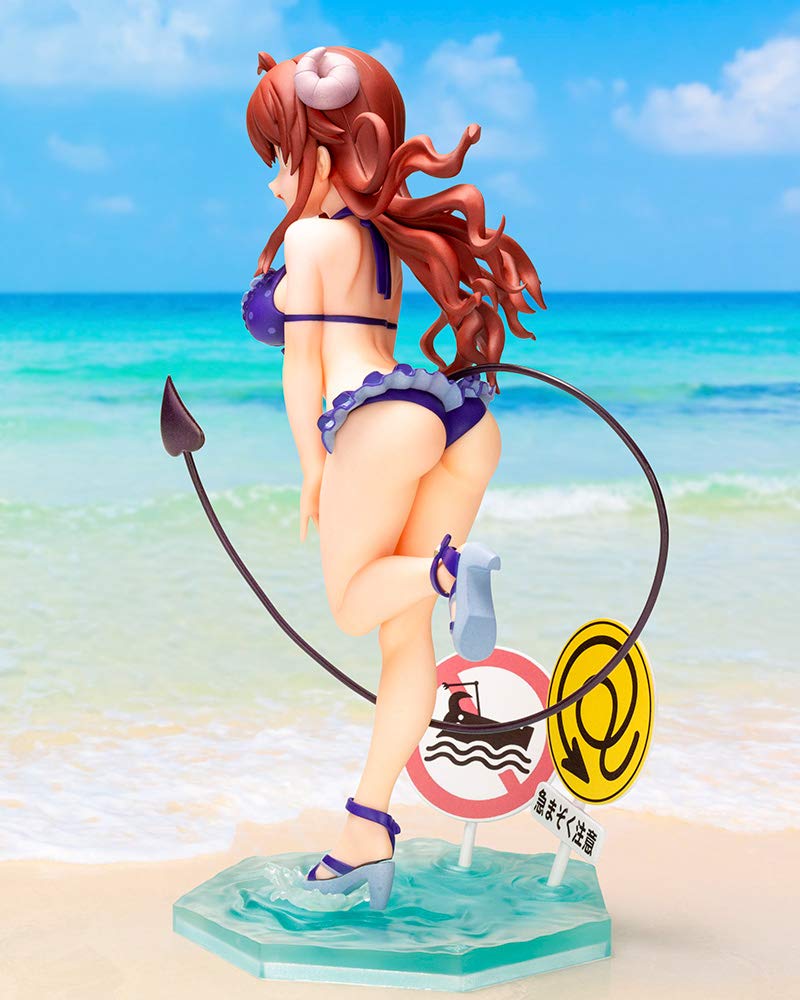 Tsuya Machikadomazoku Shadow Mistress Yuko Swimsuit Scale PVC Painted Finished Figure PP922 Ver. 1/7