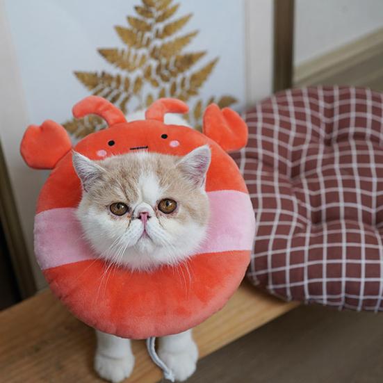 Cat Recovery Collar Super Soft Wear Resistant Nylon Cat Wound Healing Protective