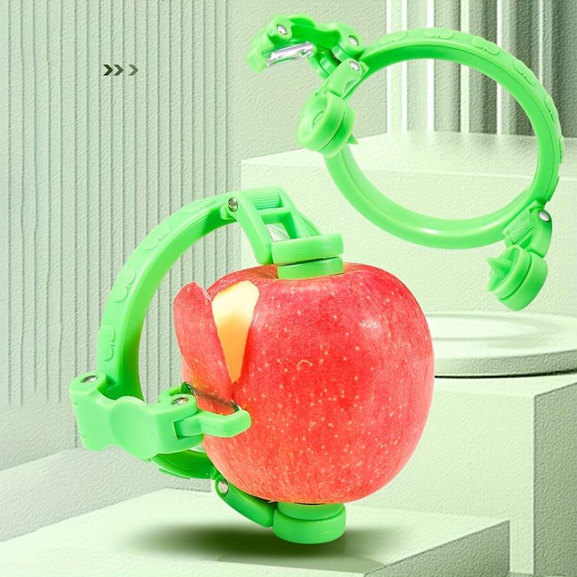 4pcs Creative Fruit Peeler - 304 Stainless Steel Quick Peel Design, Potatoes & More - Fun Kitchen Gadget for Home Use, Compact Kitchen Tool