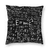 Mathematics Formulas Math Symbol Square Pillowcover Home Decor Science Physics Teacher Gift Cushions Throw Pillow Case for Sofa