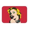 Custom Pop Art Golden Warhol Doormat Non-Slip Entrance Bath Kitchen Door Floor Mat Bedroom Balcony Rug Carpet Footpad
