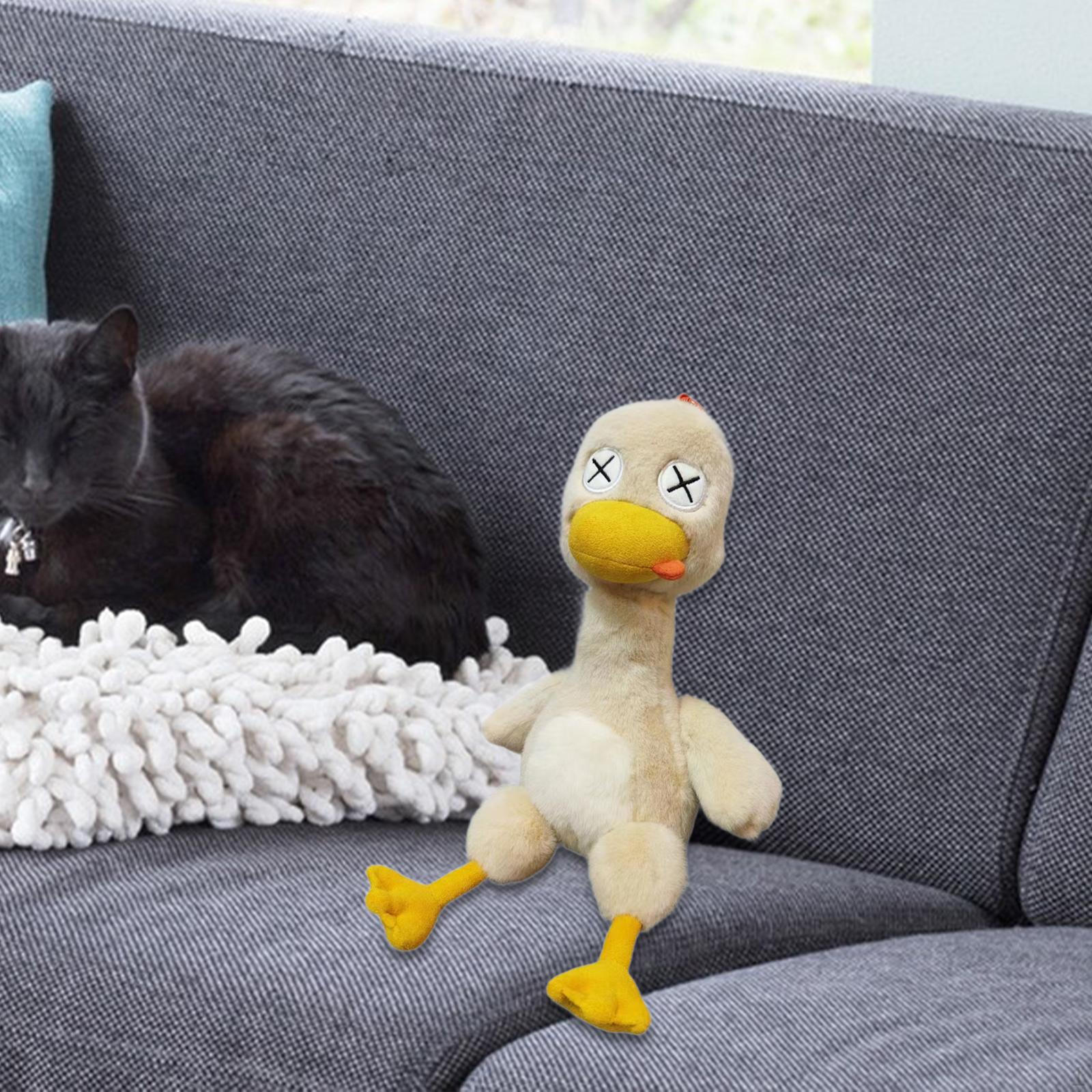 

Duck Toy Stuffed Lightweight Cute Funny Home Decoration Figure for Children Teens Adults