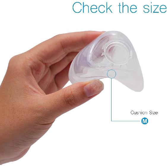 Reliable Silicone Cushion for AirFit N20 Nasal Replacement Cushion (M)