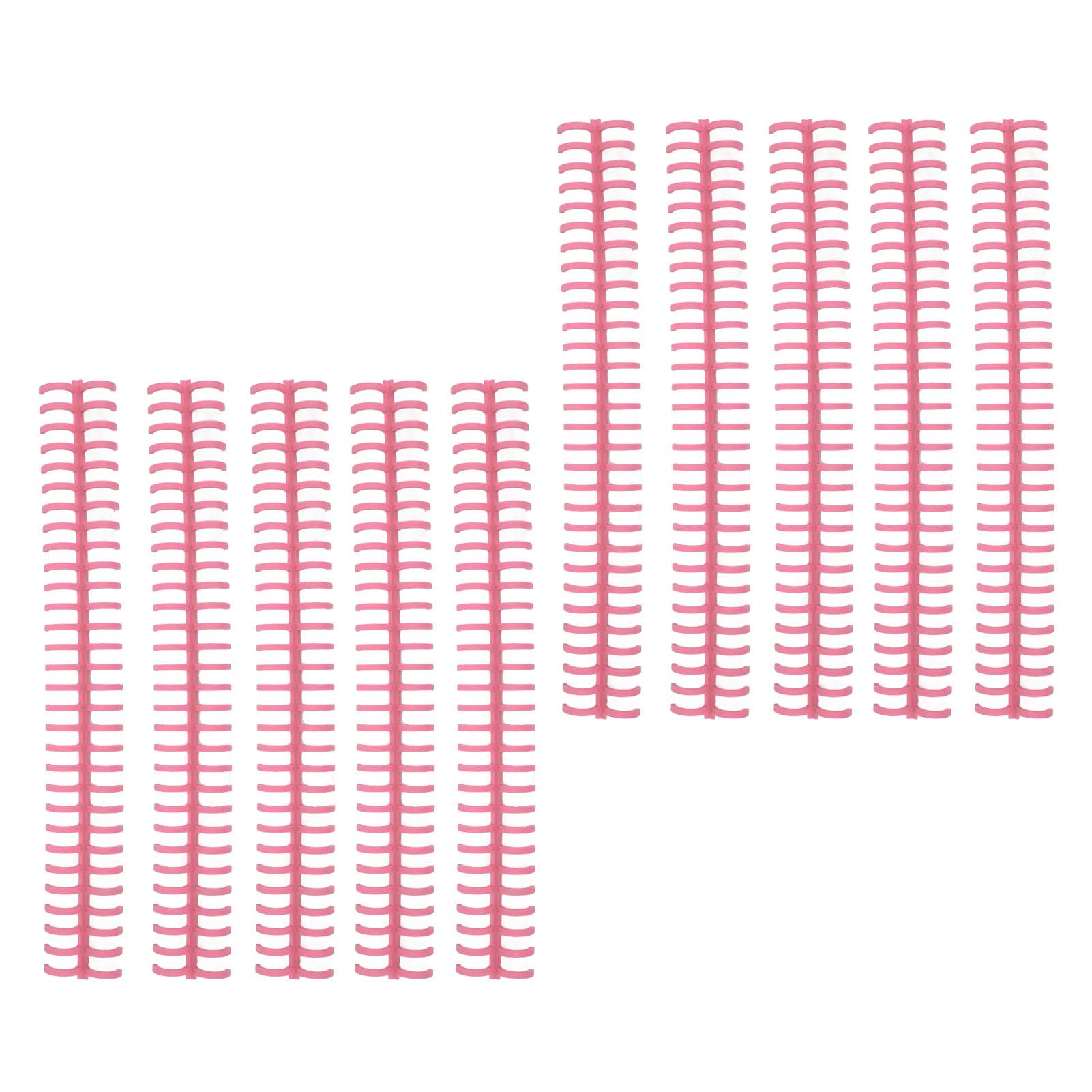 10 шт. Спирали для переплета, гребни, пластиковые полоски с 30 отверстиями для листов, 12 дюймов в диаметре