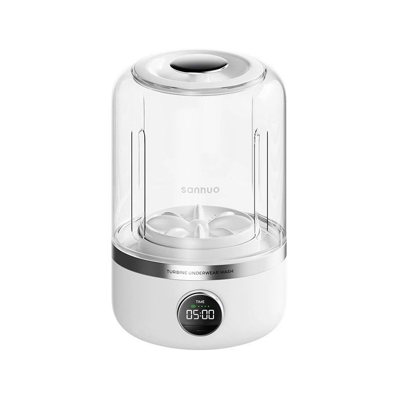 1.2L Rechargeable Desktop Underwear Socks Baby Clothing Washing Machine YE02 Small Mini Washer