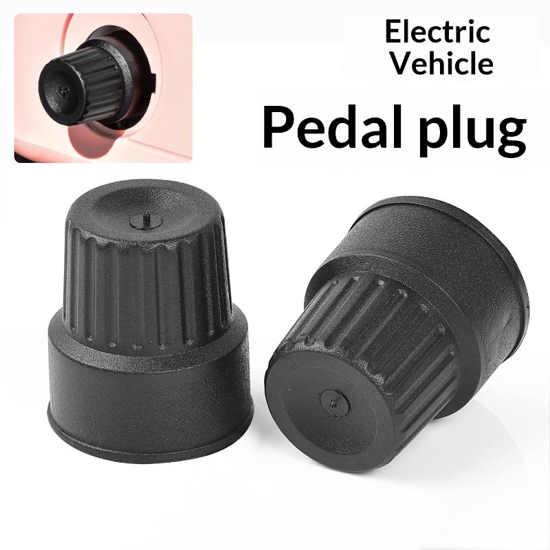 2/10Pcs Black Scooter Protective Plug Accessories Scooter Foot Krutch Center Axis Screw Electric Bike Parts