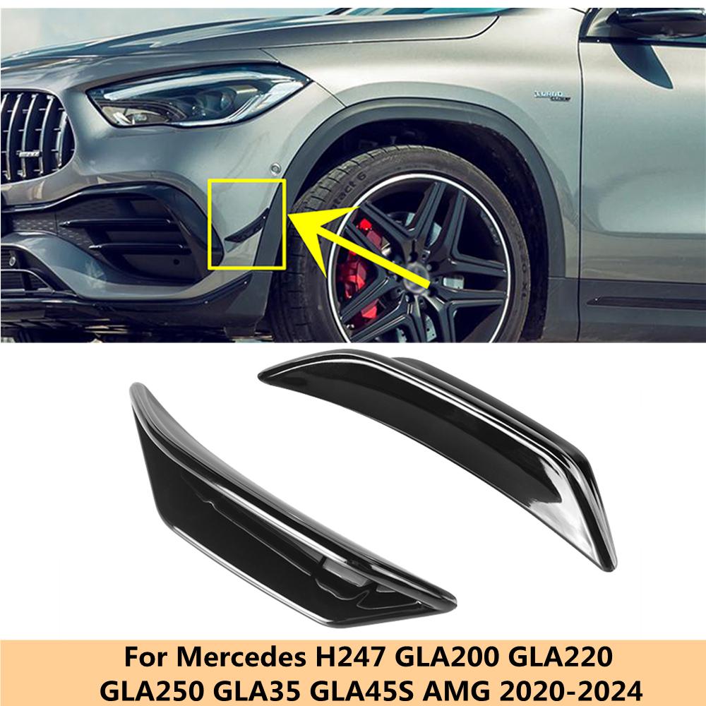 Front Bumper Air Vent Outlet Cover Trim For Mercedes Benz H247 GLA180 GLA200 GLA220 GLA250 GLA35 GLA45S AMG 2020 2021 2022 2023