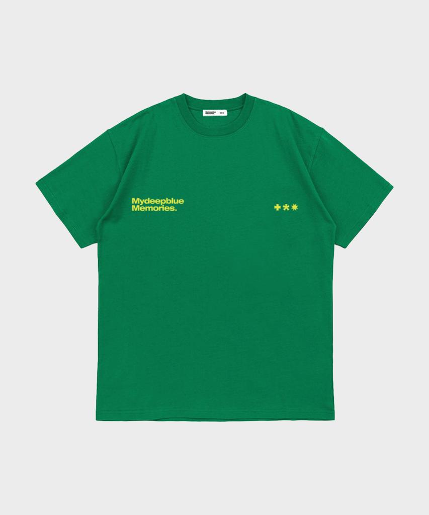 Maidibbeullumemolijeu Mm Symbol Logo T-Shirts (Green)