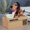 Automated Dog Money Box Plastic Dog Saving Banks Easy Use Electronic Piggy Bank  Kids Toy
