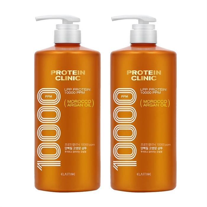 ELASTINE Protein Clinic Protein High-Nutrient Shampoo 1000ml x 2 (9965045)