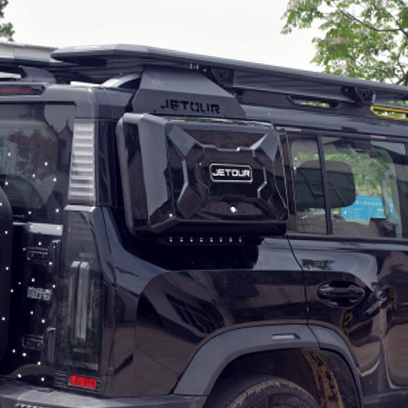 Jetour Traveller ShanHai T2 Small Backpack External Gear Box Side Tool Box Luggage Rack Mod Accessories
