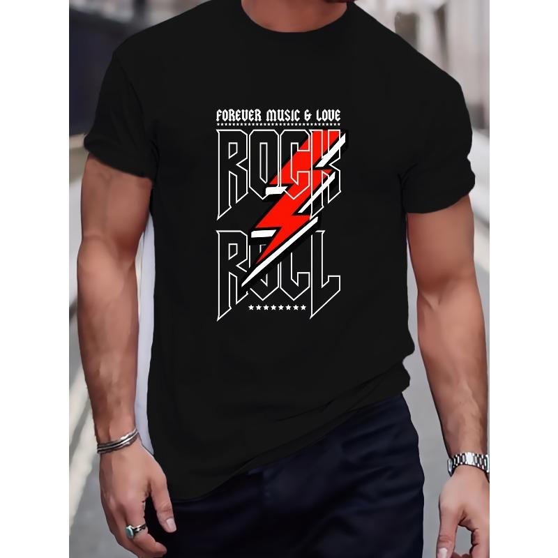 European Size Men'S Plus Size Summer Casual Stretchy Short-Sleeve Round Neck T-Shirt