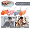 Fish-Shaped Decompression Gadget Fish Squeeze Toy Slow-Rising TPR Fidget for Stress Pinch Ball Relief Cute Kids Adults Soft Elastic