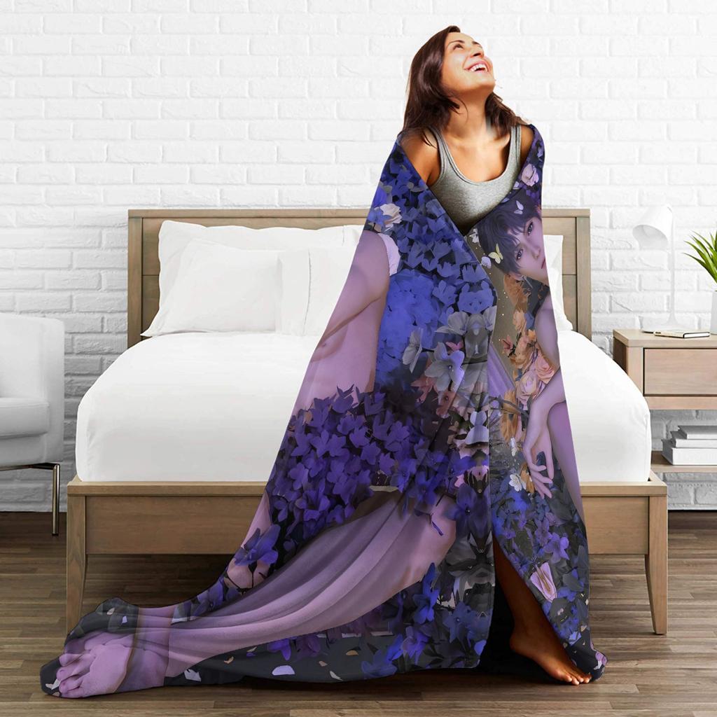 Zayne Sylus Xavier Caleb Rafayel Love And Deepspace Game Blankets Warm Soft Plush Bedding Throws For Flannel Bedspread BedCover