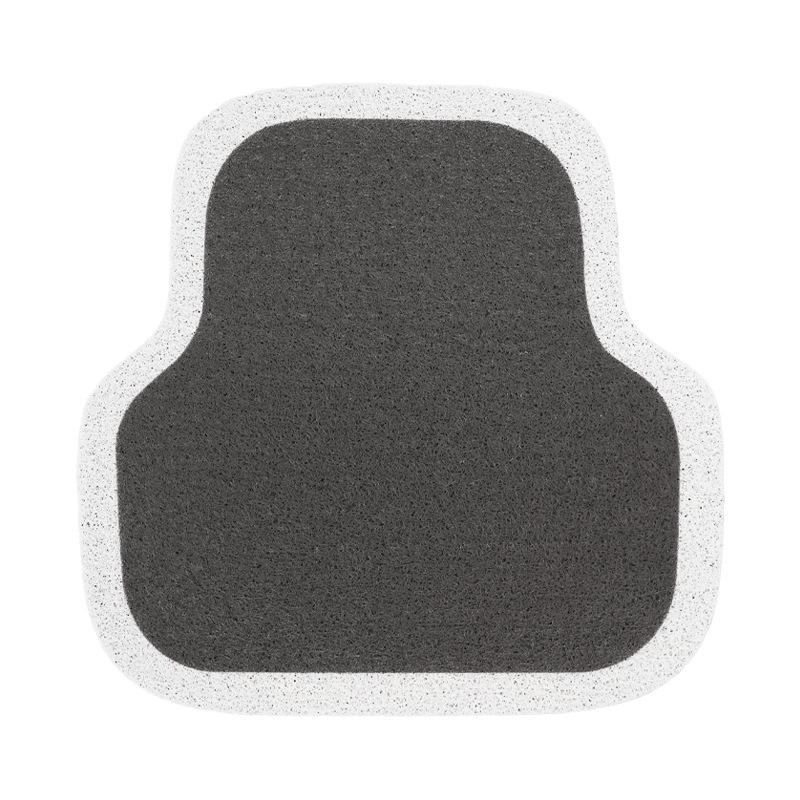 

Подставка для ног на сиденье автомобиля, универсальная, цельная, износостойкая, нескользящая, антигрязная, декоративная внутренняя подставка для ног автомобиля