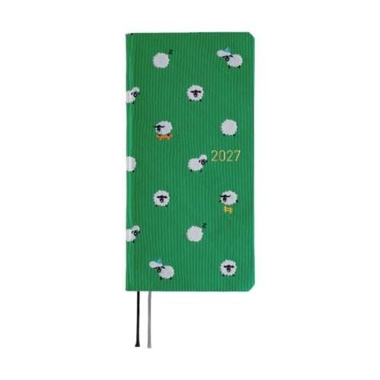Hobonichi Techo 2027 Weeks Thaise Hoofd SchaapSchaapSchaap Januari Start Wekelijkse Planner Links Slank Verticaal