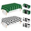 World Cup Theme Disposable Football Tablecloth - Durable Plastic for Parties and Gatherings