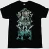Vtg IN FLAMES Band ENTER TRAGEDY Baumwolle Schwarz Alle Größen T-Shirt Für Männer CM805