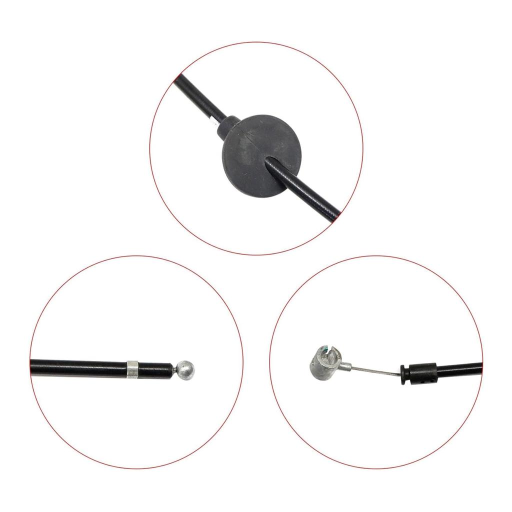 Automotive Engine Hood Latchs Release Cable Control Cord 3CM823535 For 3CM-823-535 Engine Compartment Access Maintenance