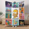 1Pc Simpsons Family Adventures Blanket Soft And Comfortable Casual Warm Camping Travel Christmas Halloween Gift M921871