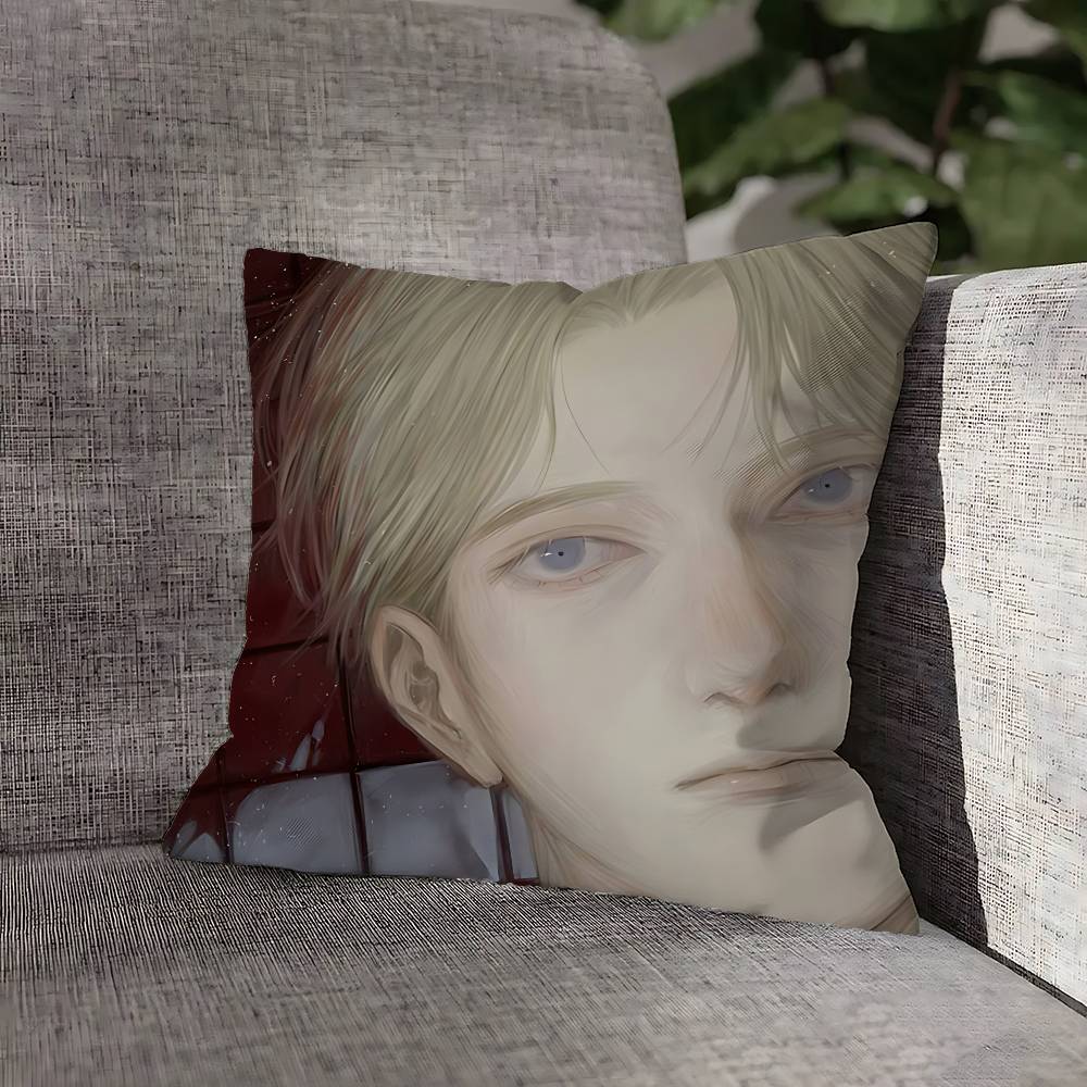 Johan M-Monster Liebert Pillow Case For Sofa Decor Car Office Room Printing Cushion Cover Decorations and Protector