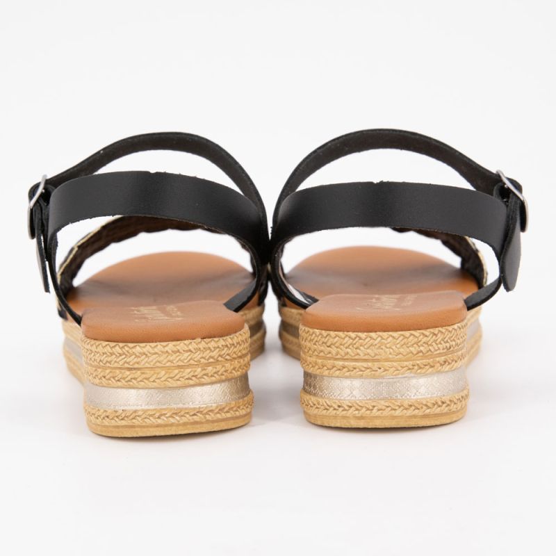 Sandales compensees negro t36/41 Femme CARLA TORTOSA