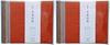 Washi Japanese Colors A Combination Inspired by the Kimono 12 5 Sheets 60 Sheets Total Origami - Twelve-layered (junihitoe) - Colors, Each, (2 Books,