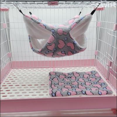 Design a doppio strato per criceti, adatto per furetti e topi, per giocare e dormire
