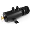750ml Capacity Automotive Oil Catch Can Air Oil Separator with AN10 Fittings and Built in Air Filter for Improved Engine Airflow