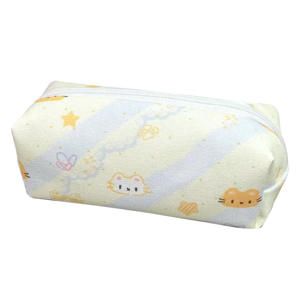 

Multifunctional Stationery Bag Large Capacity Stationery Organizer Cute Pencil Case for Students Style 1