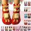 3D Prints Christmas Socks Hand Crocheted Funny Socks Creativity Middle Tube Socks  for Men & Women