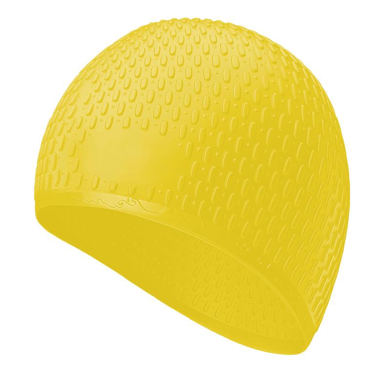 Professional Durable Silicone Swimming Cap With Ear Pockets For Adults And Teens Protects Long Hair And Provides High Elasticity