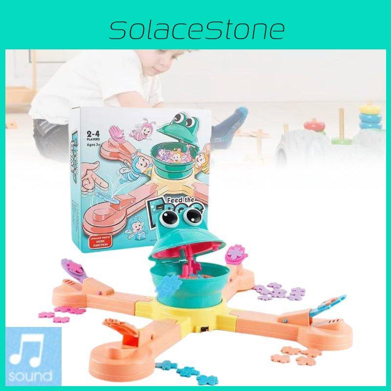 Colorful Electric Frog Adventure Game For Fun Interactive Dinosaur Feeding Play