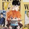 20cm Anime Action Hinata ShoyoCotton Dolls Anime Haikyuu Dolls Cute Dress-up Puppet Toys for Kids Adults Collectible Gifts
