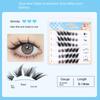 DIY Adhesive False Eyelashes Makeup Glue Free Fake Lashes Self-adhesive Lash Clusters  Makeup Tool