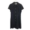 Kriziapoi Made In Italy Linen Short Sleeve One Piece 42 Black Women Used