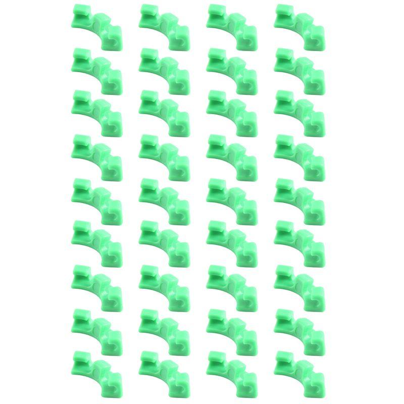 

AEE4-36 Pcs 90 Degree Plant Trainer For Low Stress Training Bending Clips LST Clips For Plant Trellis Growth Kits зелений