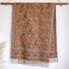 Scarf women's outer with ethnic style imitation cashmere shawl desert seaside travel warm cashew flower scarf thin