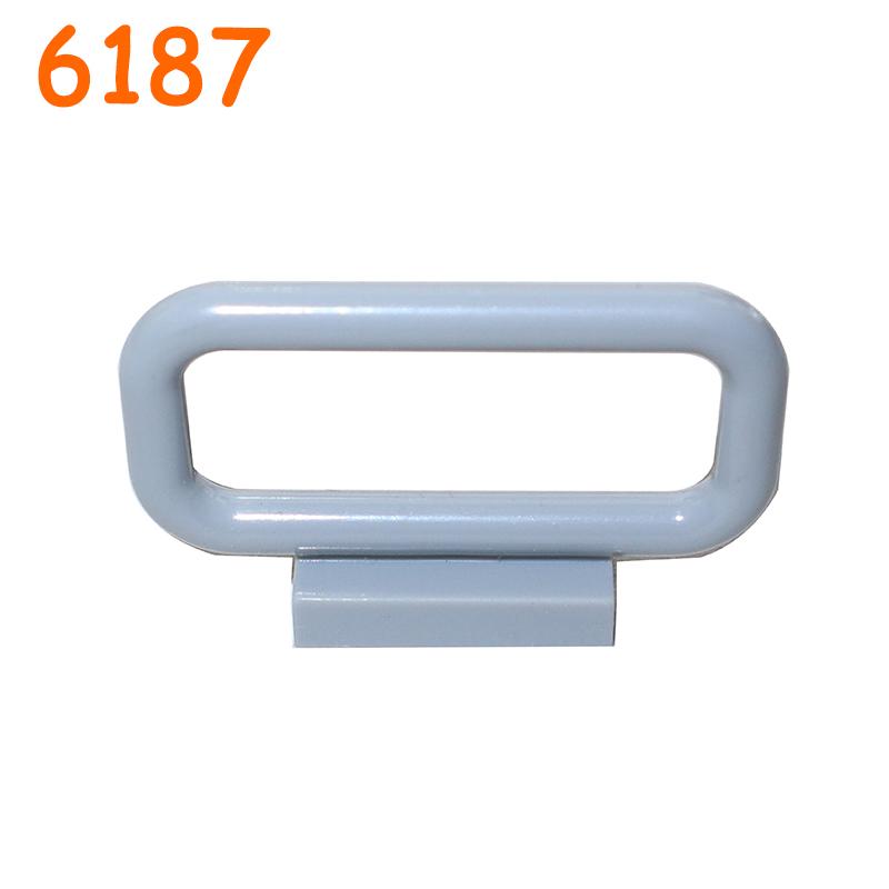 Non-Toxic Fence City Accessories Building Block Moc Part Railing Stair Barrier Ladder Guard Bar Castle Garden Farm Military Assemble Brick