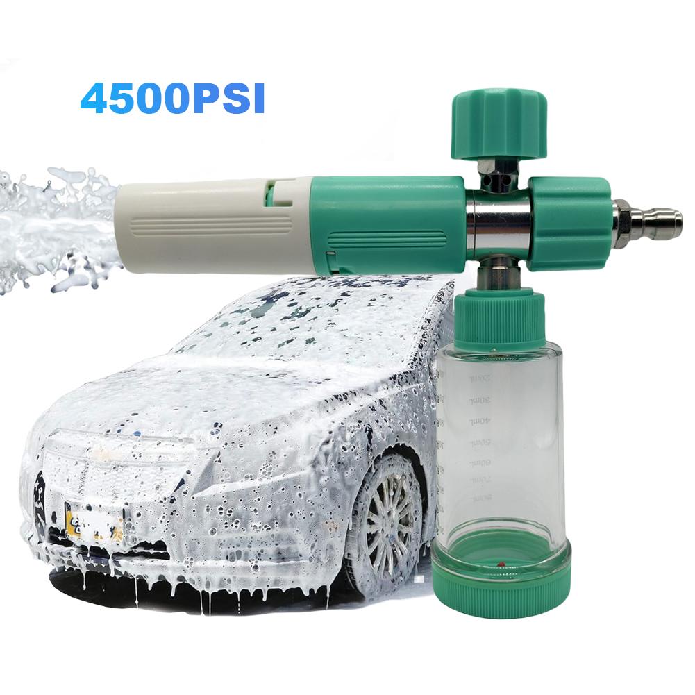 35ml/100ml Pressure Washer Gun Adjustable Car Wash Foam Sprayer Foam Spray Pot for Cleaning Cars SUVs