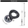 Antenna PL259 Connector Double Band UHF/VHF 144/430MHz 2.15/3.0dBi NL770S Car Radio Antenna