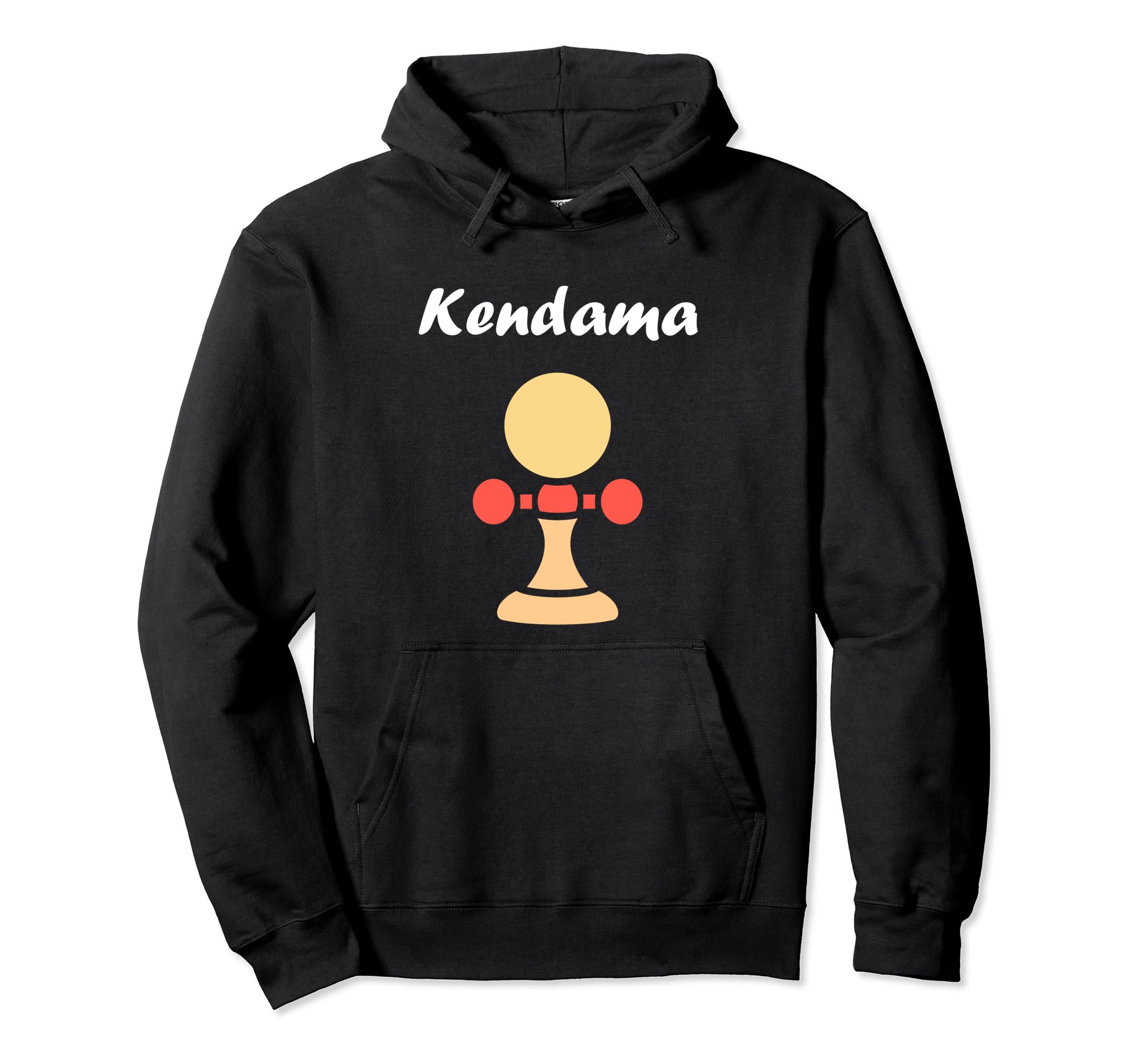 

Kendama Toy Simple Humor Kendama Hoodie чёрный