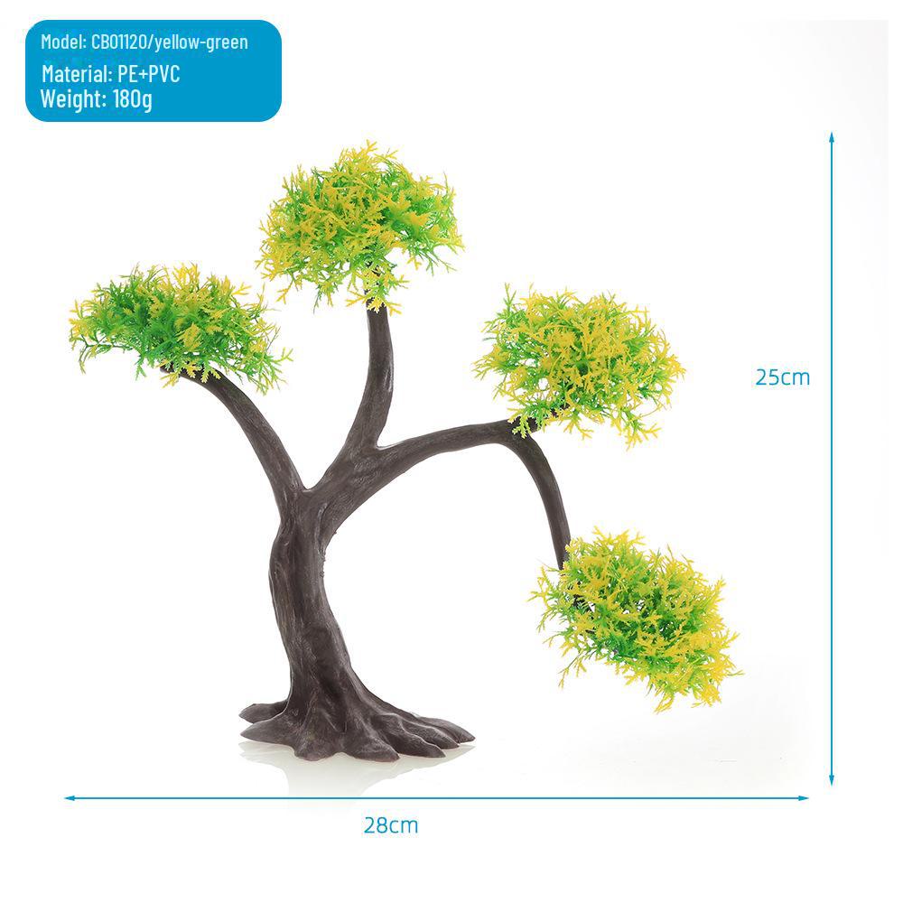 Илань Аквариум Рыбный Ландшафтный Моделирование Модель Мосса Дерева - Серия CB